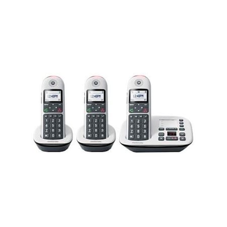 Motorola By Telefield Motorola by Telefield MOTO-CD5013 Cordless Phone with Answering Machine; ITAD; 3HS & Volume Boost MOTO-CD5013